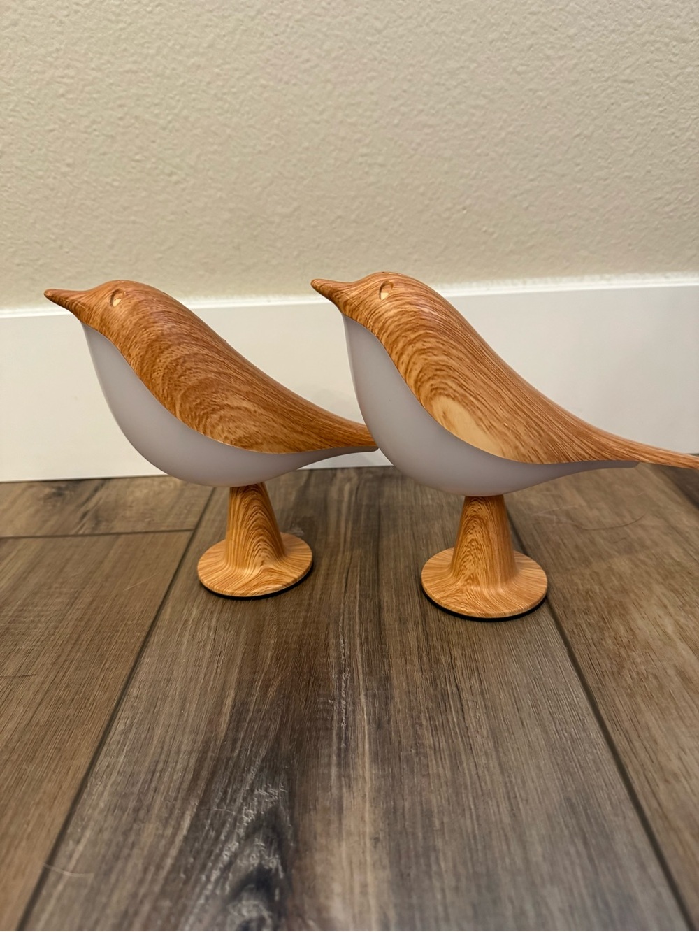 Set of 2 Wireless Rechargeable Table Top Bird Lamps | Like New | Farmhouse